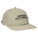 Sci-Fi Fantasy Extreme Design 6 Panel Hat Tan