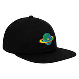 Sci-Fi Fantasy Pegasus 6 Panel Hat Black