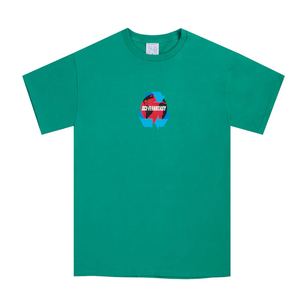 Sci-Fi Fantasy Recycle T-Shirt Kelly Green