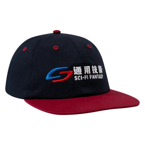 Sci-Fi Fantasy Transit 5 Panel Hat Navy/Deep Red