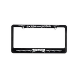 Thrasher Barbed Wire Licenes Plate