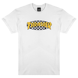 Thrasher Checkered Oval T-Shirt White