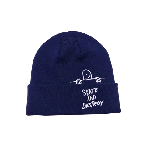 Thrasher Gonz Sad Fold Beanie Navy
