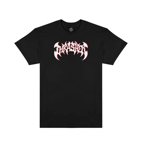 Thrasher Heavy Metal T-Shirt Black