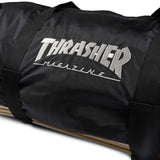 Thrasher Logo Duffel Bag Black/Grey