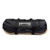 Thrasher Logo Duffel Bag Black/Grey