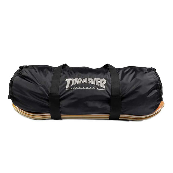Thrasher Logo Duffel Bag Black/Grey