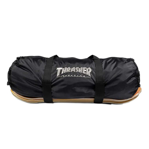 Thrasher Logo Duffel Bag Black/Grey