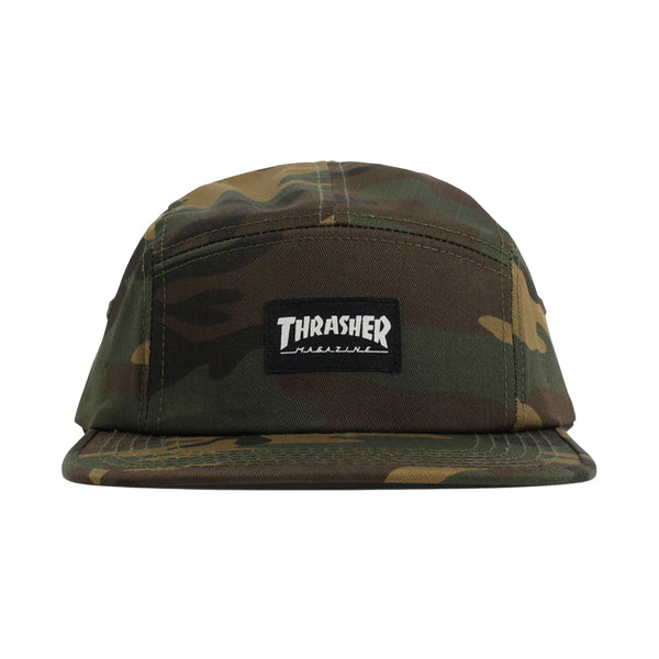 Thrasher Mag Logo 5 Panel Cap Camo
