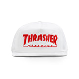 Thrasher Mag Logo Snapback White/Red
