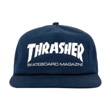 Thrasher Skate Mag Snapback Navy/White