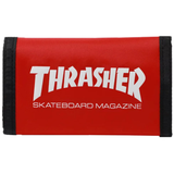 Thrasher Skate Mag Velcro Wallet Red