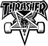 Thrasher Skategoat Large Sticker Black
