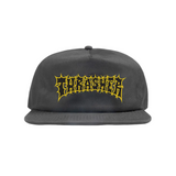 Thrasher Spikey Snapback Charcoal
