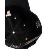 Thrasher T Logo Old Timer Hat Black/Yellow