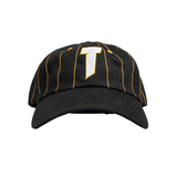 Thrasher T Logo Old Timer Hat Black/Yellow