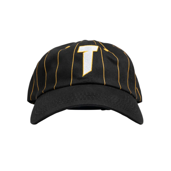 Thrasher T Logo Old Timer Hat Black/Yellow
