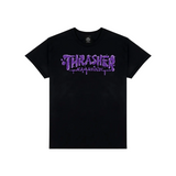 Thrasher Wet Paint T-Shirt Black