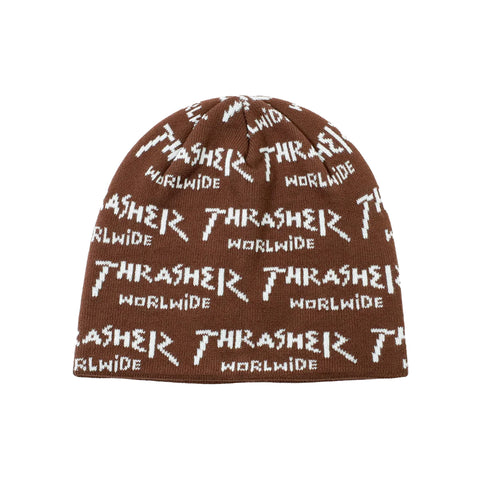 Thrasher Worl Wide Skully Beanie