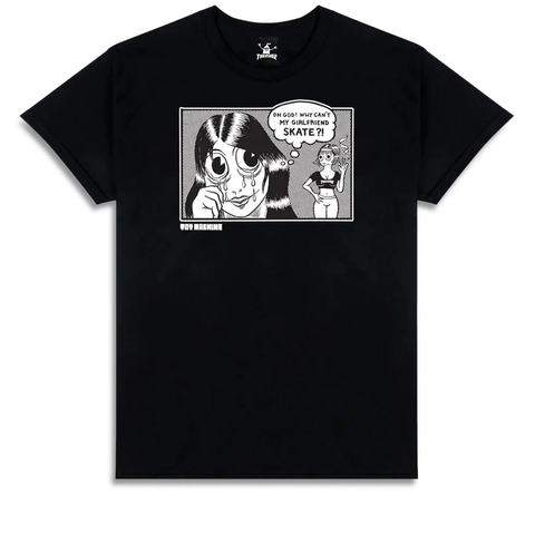 Thrasher X Toy Machine Girlfriend T-Shirt Black