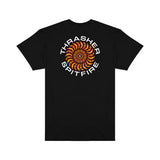 Thrasher x Spitfire Classic Swirl T-Shirt Black2