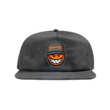 Thrasher x Spitfire Sf Loc Snapback Hat Charcoal