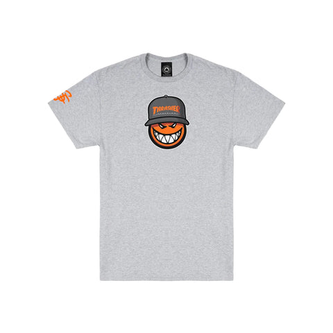 Thrasher x Spitfire Sf Loc T-Shirt Sportgrey.