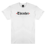 Thrasher x Spitfire The End Oath T-Shirt White