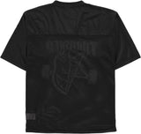 Thrasher x Spitfire Thrash & Burn Replica Football Jersey Black