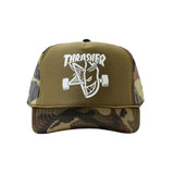 Thrasher x Spitfire Thrash & Burn Trucker Hat Camo