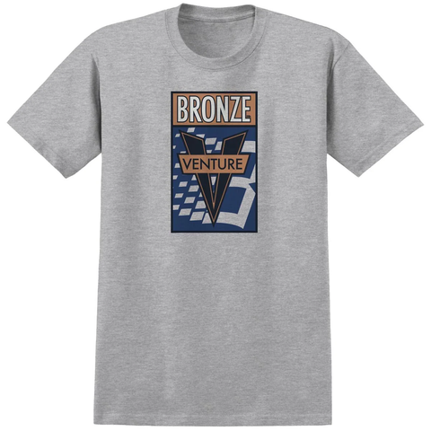 Venture X Bronze Awake T-Shirt Heather Grey