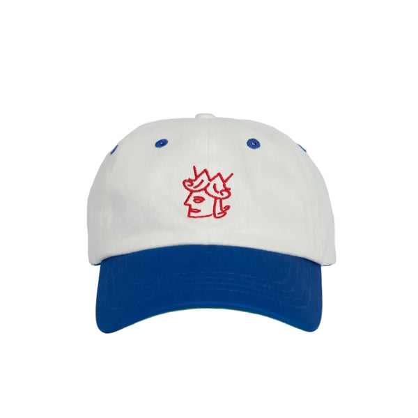 Victoria 2 Tone QH Logo Cap White