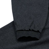 Victoria Double Pocket Long Sleeve T-Shirt Charcoal