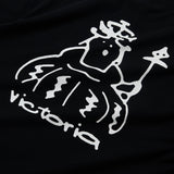 Victoria Full Bod T-Shirt Black
