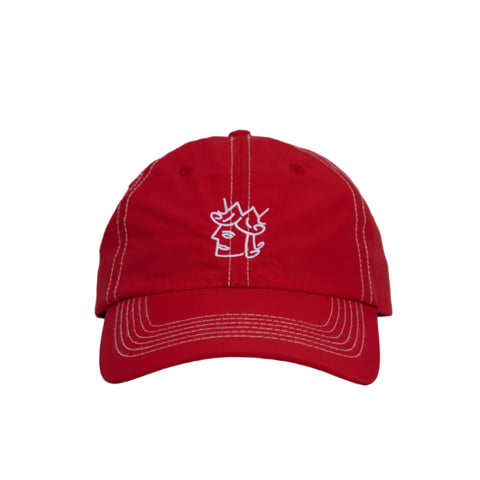 Victoria Nylon QH Logo Cap Red