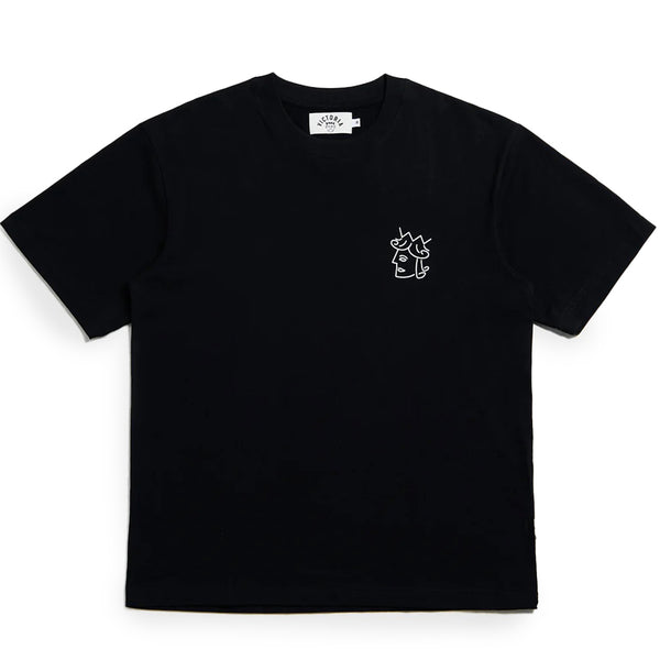 Victoria Queenhead Logo T-Shirt Black