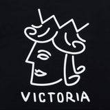 Victoria Queenhead Logo T-Shirt Black