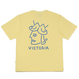 Victoria Queenhead Logo T-Shirt Yolk