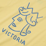Victoria Queenhead Logo T-Shirt Yolk