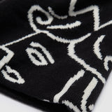 Victoria Queenhead Skullcap Beanie Black