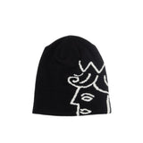 Victoria Queenhead Skullcap Beanie Black