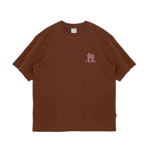 Victoria Sharpie QH T-Shirt Brown