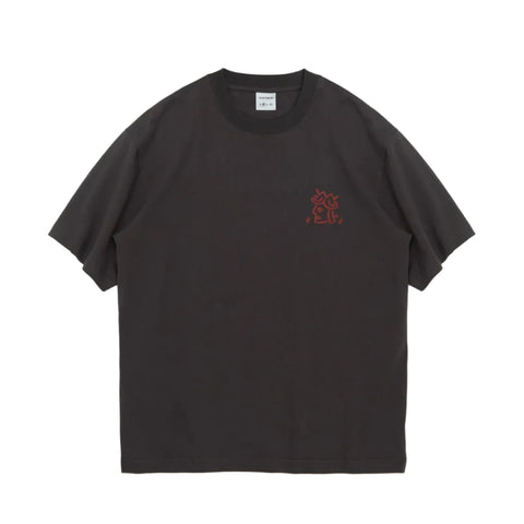 Victoria Sharpie QH T-Shirt Charcoal