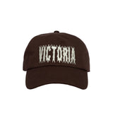Victoria Spikey Snapback Brown