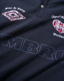 Butter Goods x UMBRO Victory Polo Navy/Slate
