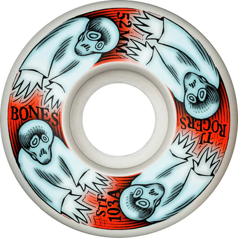 Bones Rogers Whirling Specters Slim Street Tech Formula V3 103a Skateboard Wheels 52mm