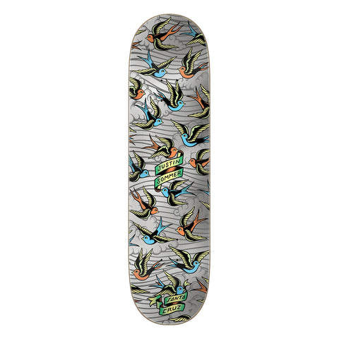 Santa Cruz Sommer Sparrows Pro Skateboard Deck 8.25 x 31.8