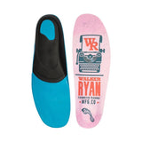 Remind Insoles Cush Impact 6mm Mid-High Arch Walker Ryan Typewriter Insoles