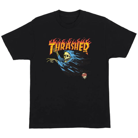 Santa Cruz X Thrasher O'Brien Reaper T-Shirt Black