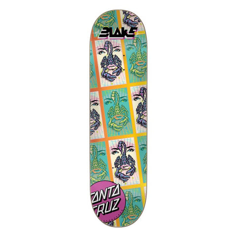 Santa Cruz Johnson Danger Tile Everslick Skateboard Deck 8.375 x 32